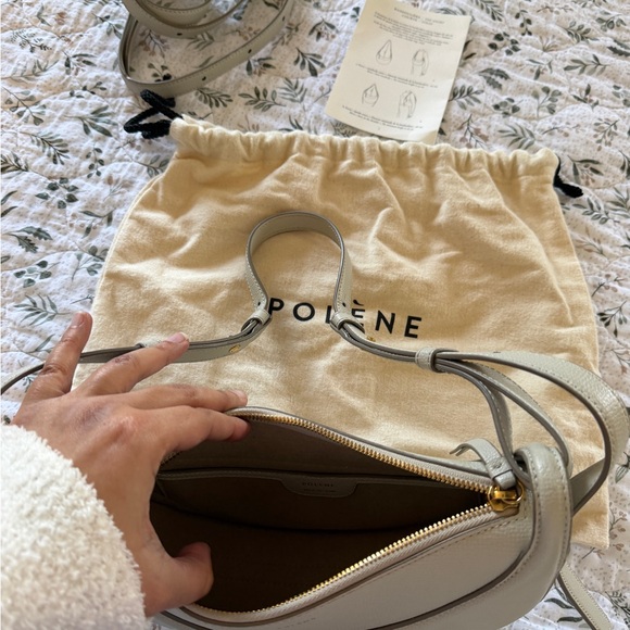 Polene Numéro Dix Edition Textured Chalk Bag - Picture 7 of 16